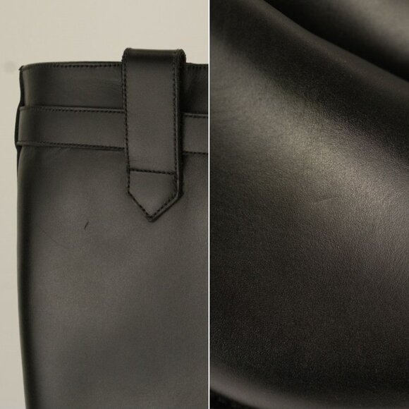 Versace Medusa ‘95 Knee-High Leather Boots, Black, EU 40/US 10 - Picture 10 of 14